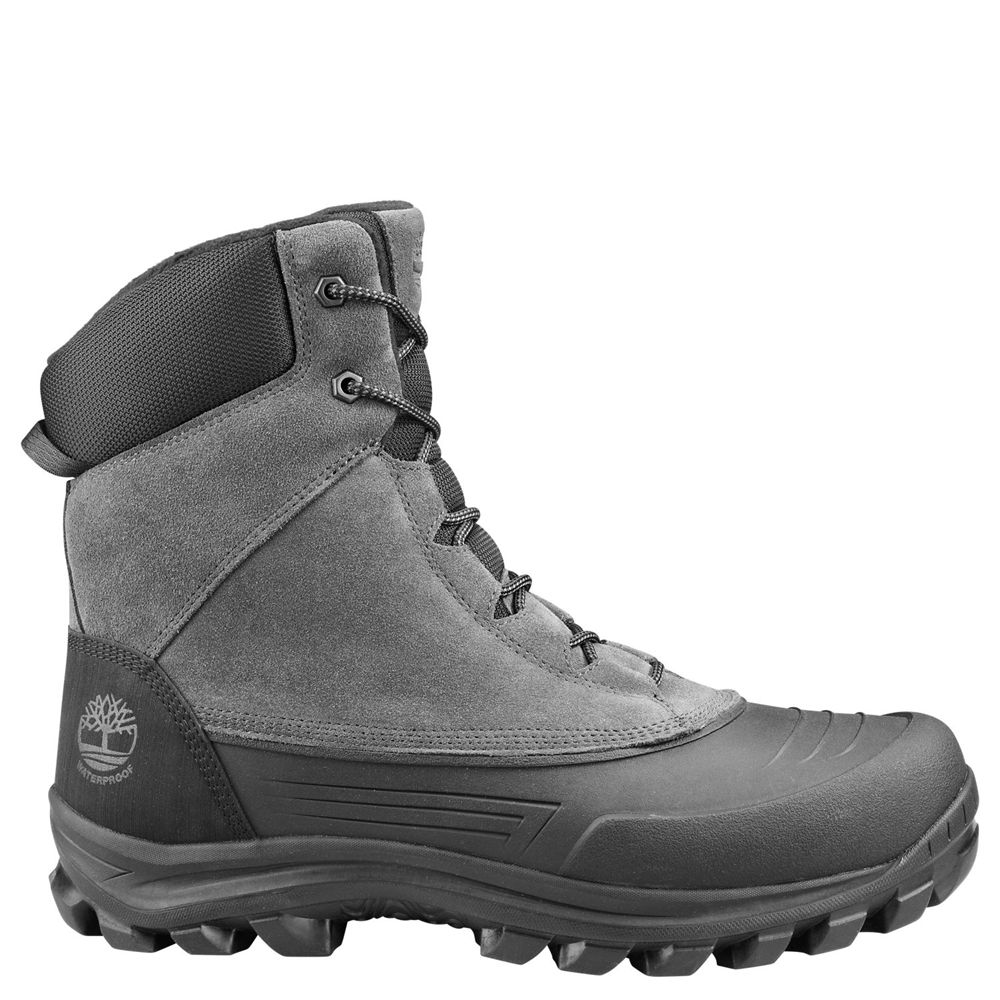 Botas de Invierno Timberland Argentina Hombre - Snowblades Tall - Gris Oscuro - MHKAFT-219